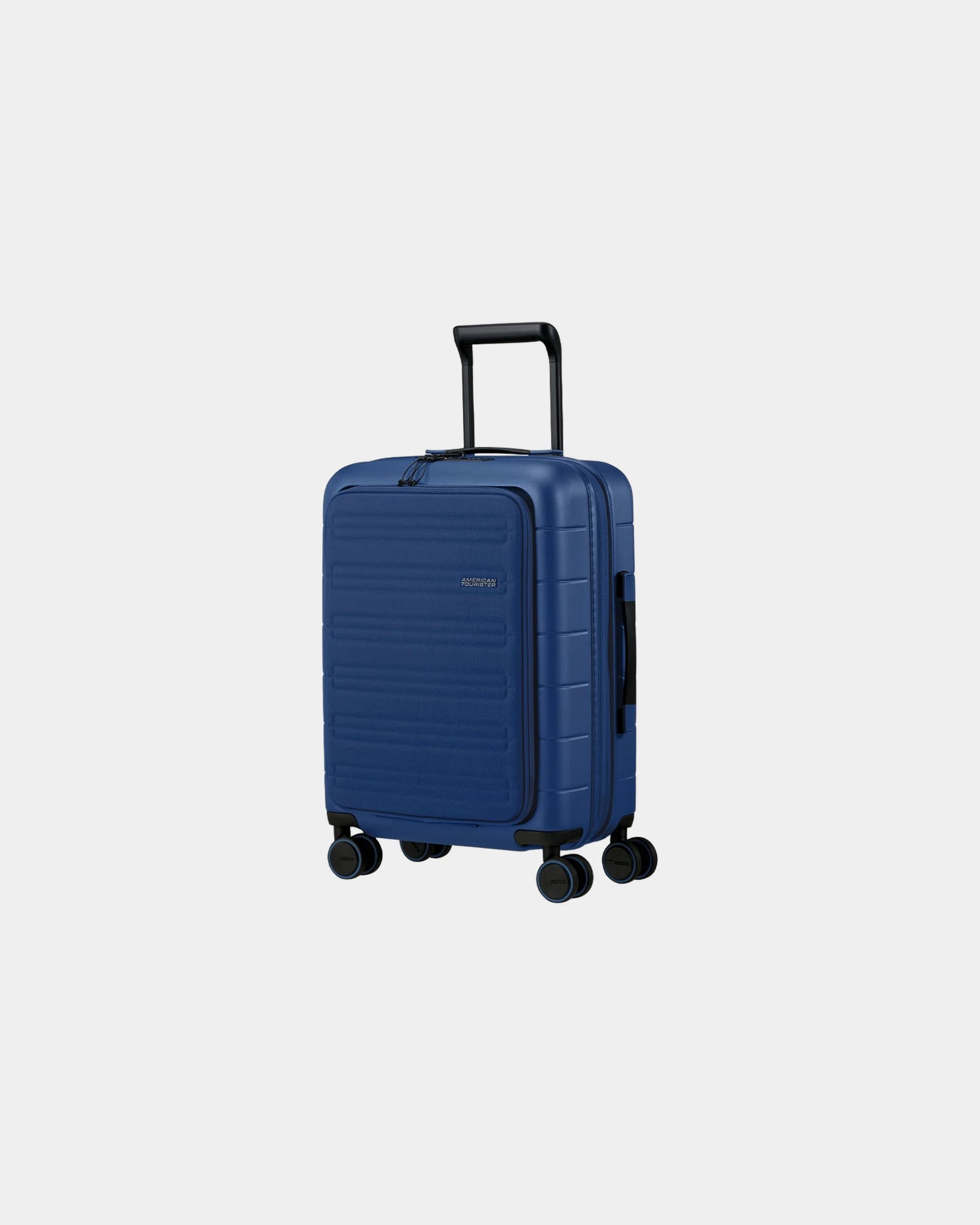Walizka kabinowa z poliwęglanu 55 cm American Tourister z nadrukiem - 1