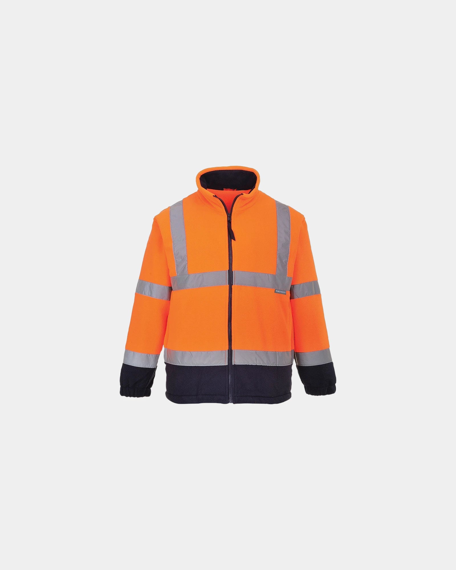 Polar dwukolorowy HiVis z nadrukiem - Pomarańczowy