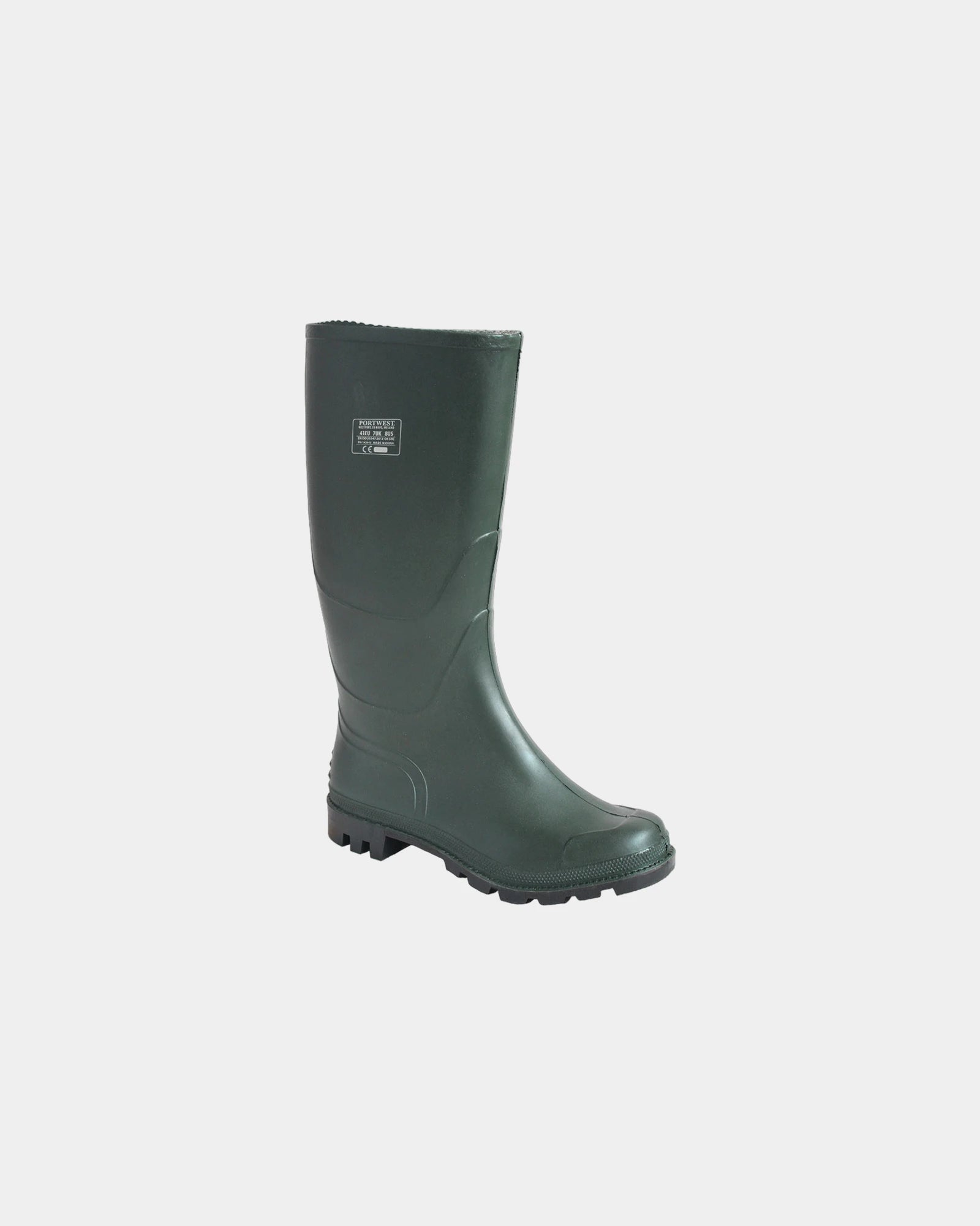 Kalosze PVC Wellington 04 z nadrukiem - Zielony
