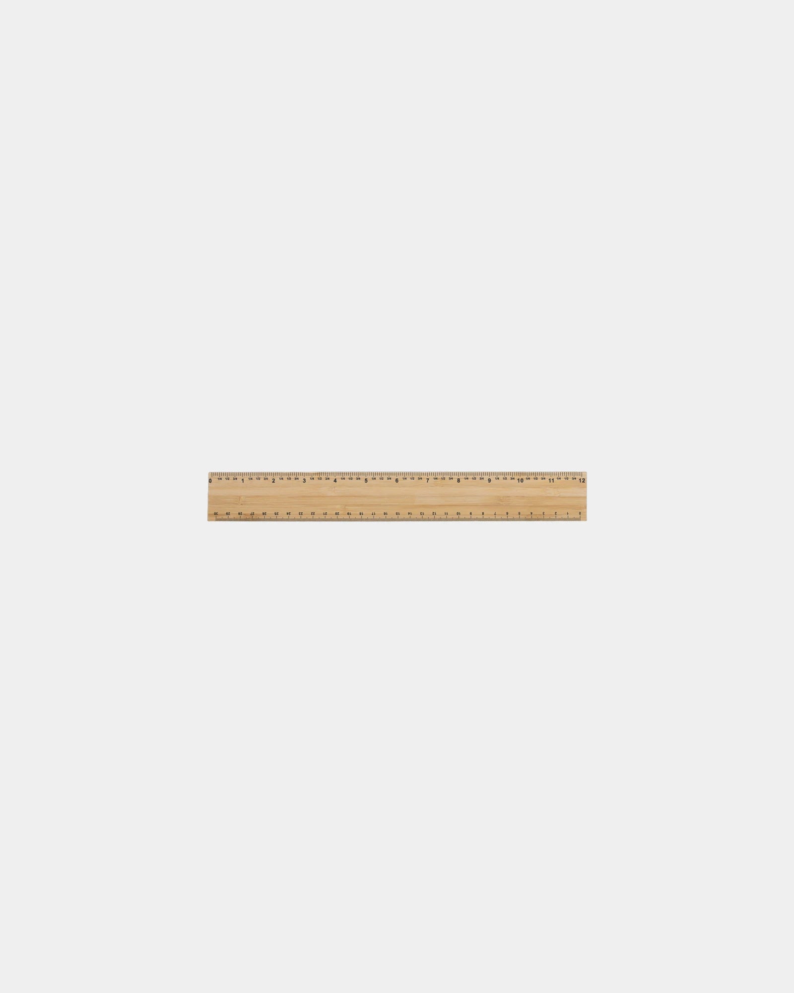 Gruba linijka bambusowa Timberson 30 cm z nadrukiem - 1