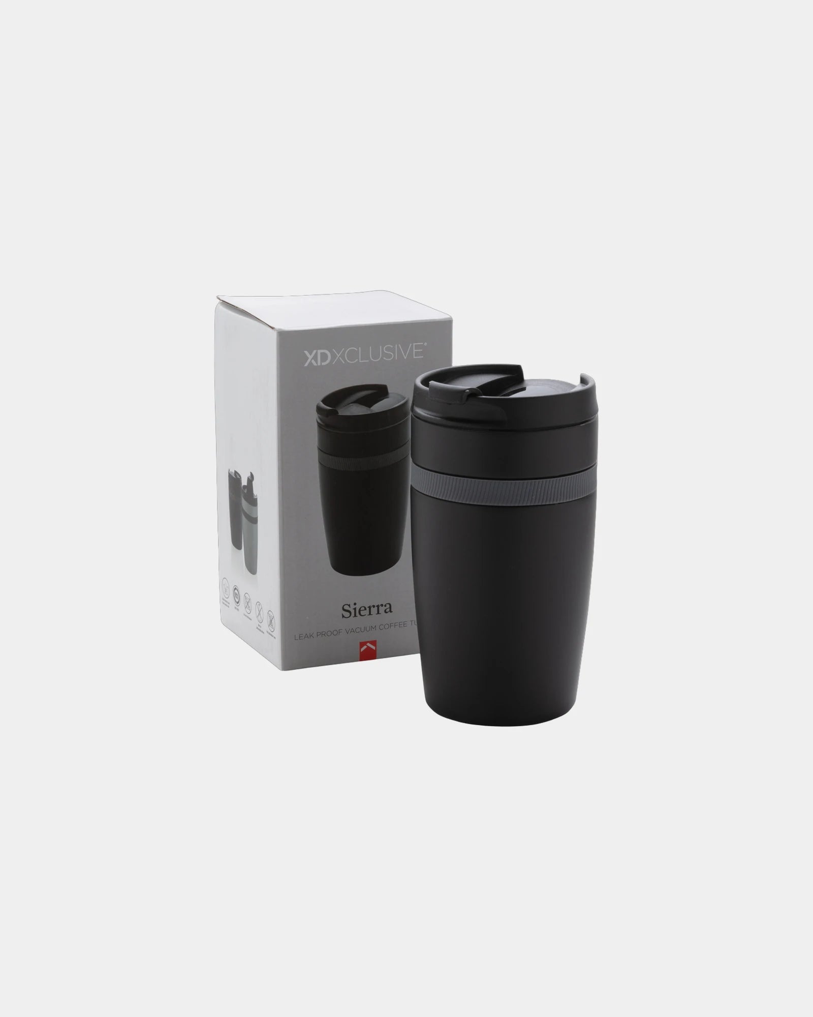 Kubek szczelny ze stali nierdzewnej Sierra 280 ml z nadrukiem - 1