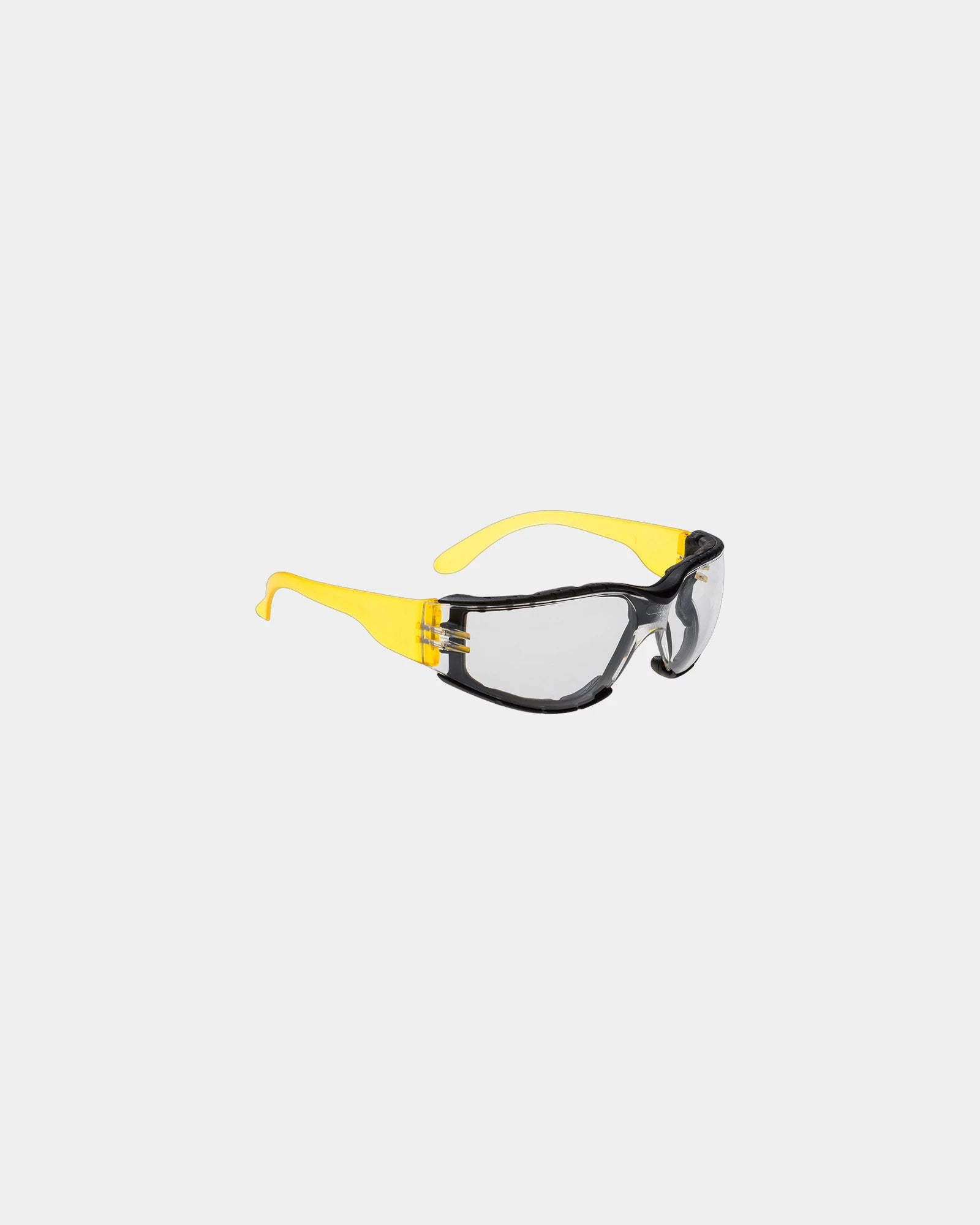 Okulary ochronne Dymne Wrap Around z nadrukiem - Przezroczysty