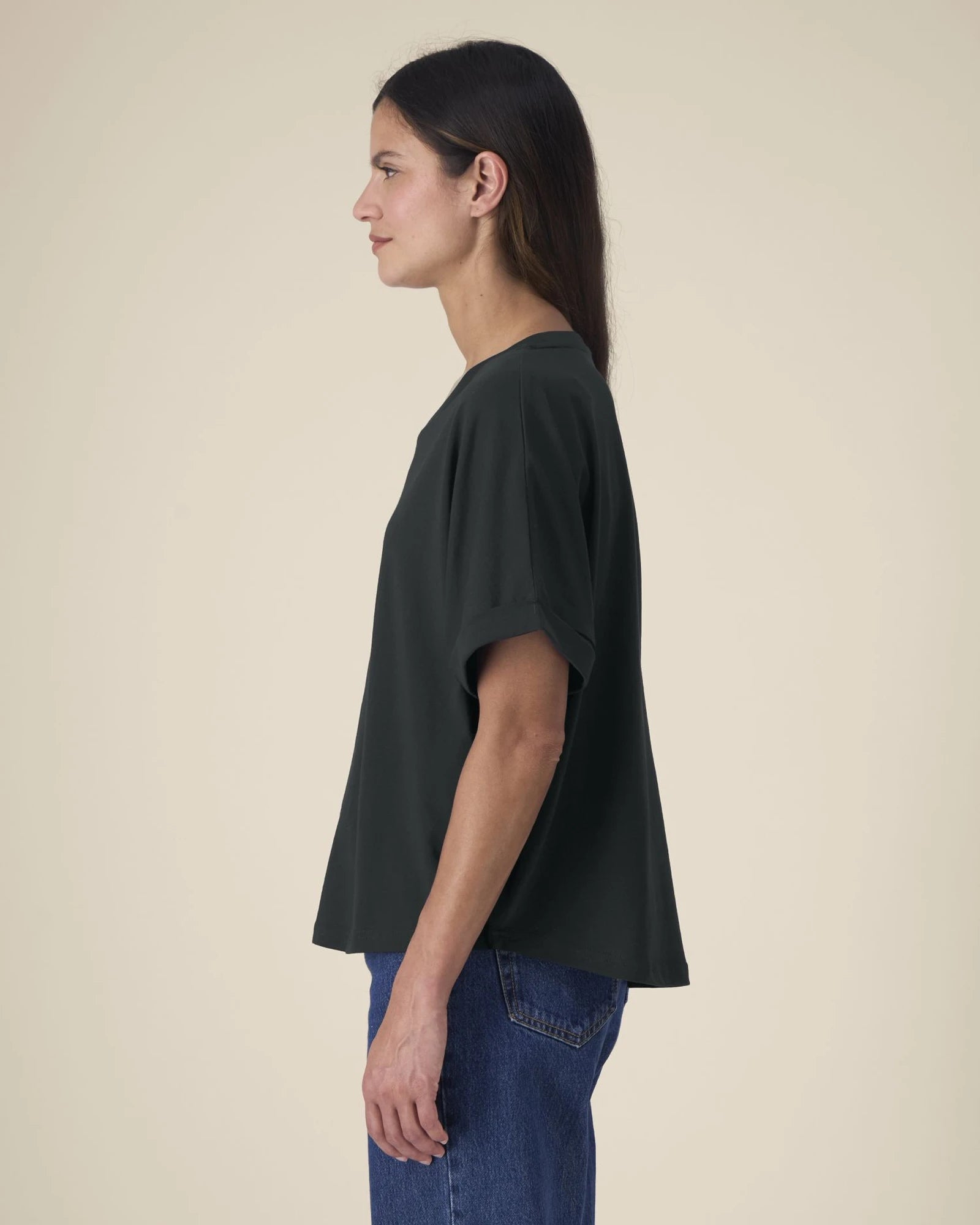 Koszulka oversize damska z bawełny organicznej Stanley/Stella z nadrukiem - 1