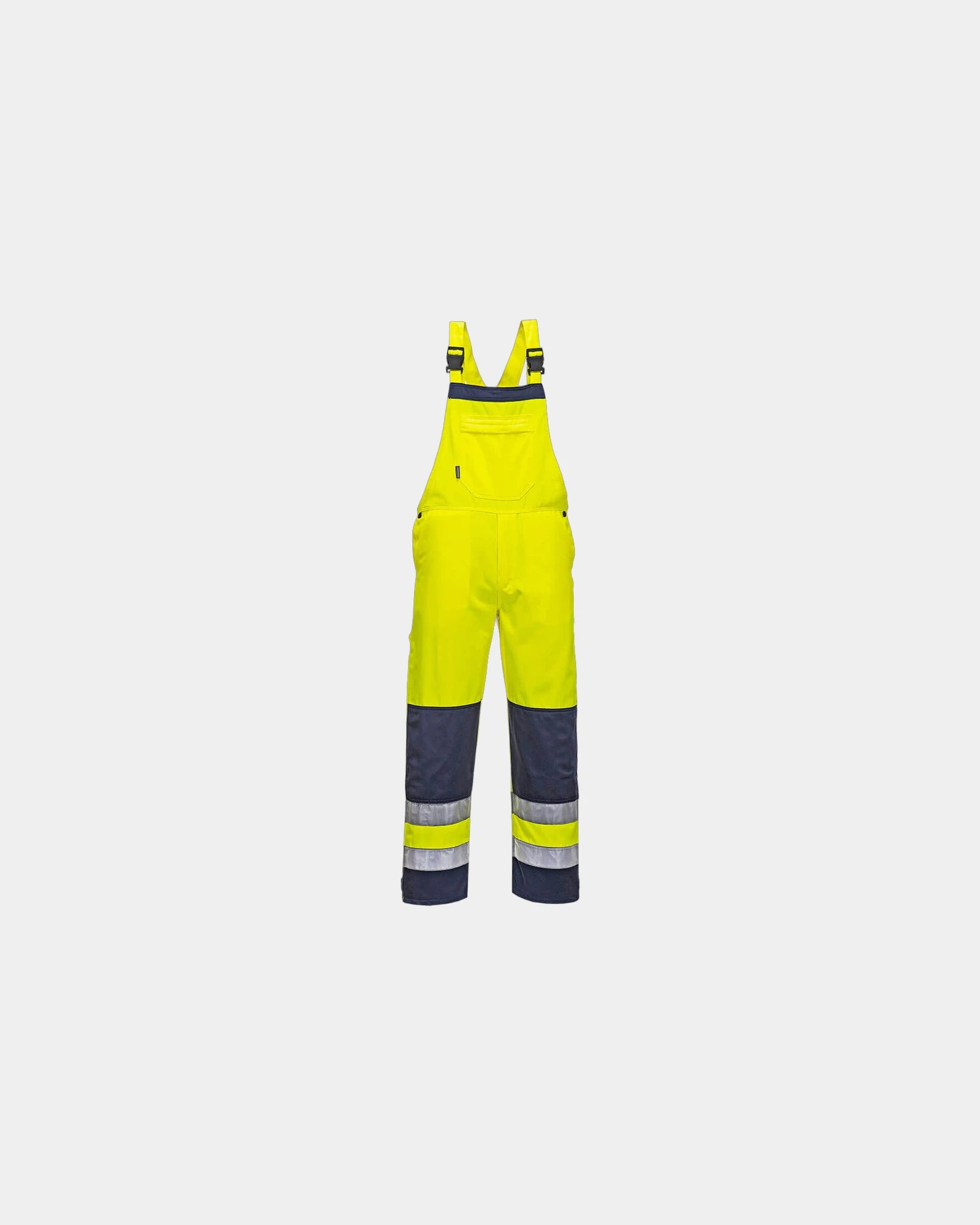 Spodnie robocze Hi-Vis z tkaniny Kingsmill z nadrukiem - Żółto-granatowy