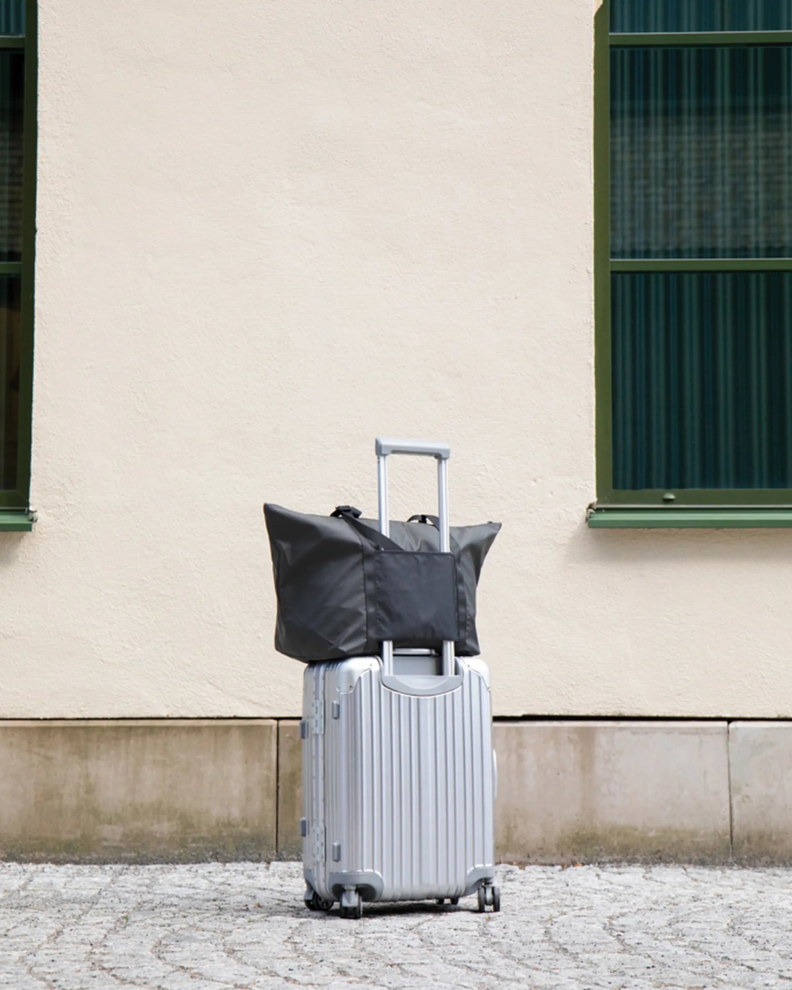Torba podróżna z poliestru z recyklingu Vinga Livorno z nadrukiem - 3