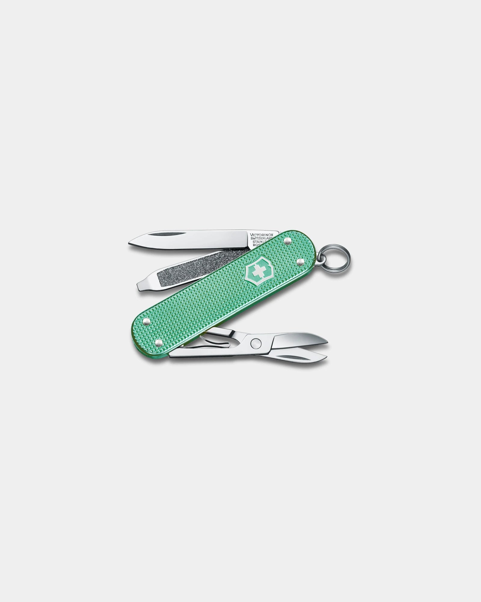 Nóż szwajcarski Victorinox Classic SD Alox z nadrukiem - Miętowy