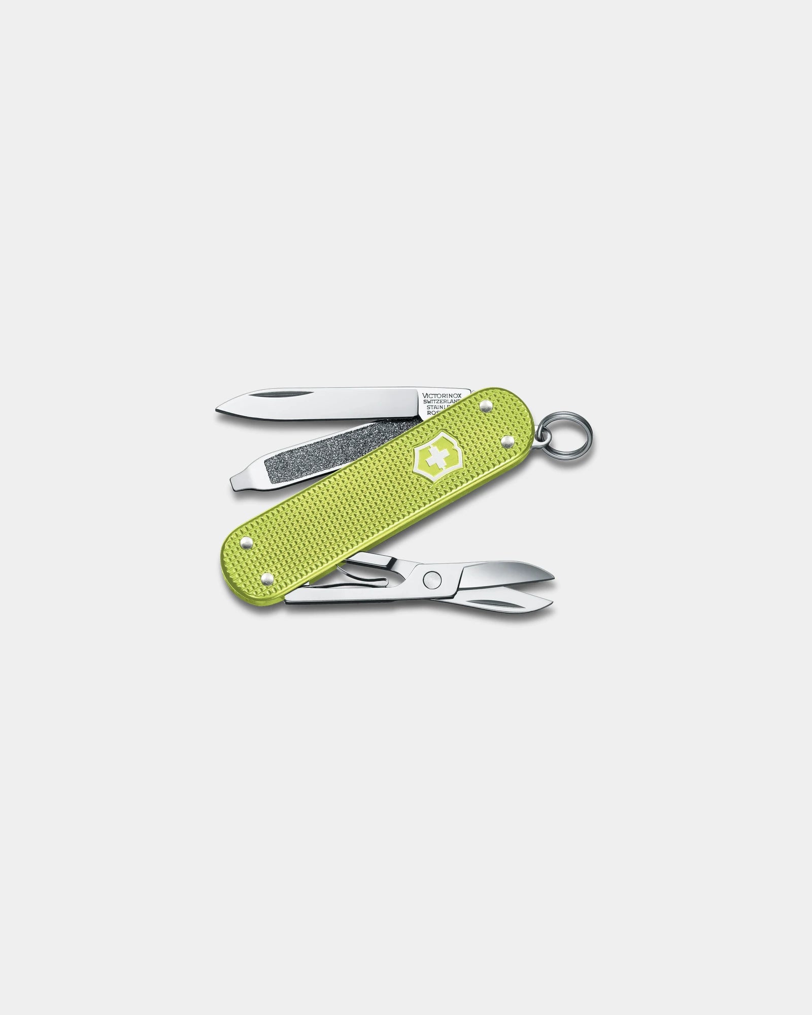 Nóż szwajcarski Victorinox Classic SD Alox z nadrukiem - Limonkowy twist