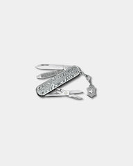 Nóż kieszonkowy Damast Victorinox Classic SD z nadrukiem - Damasceńska stal
