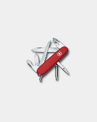 Scyzoryk Victorinox Hiker ze stali nierdzewnej z nadrukiem - Czerwony