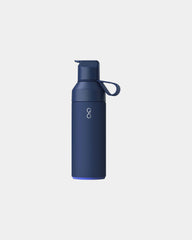 Butelka termiczna ze stali z recyklingu Ocean Bottle GO 500 ml z nadrukiem - Oceaniczny niebieski
