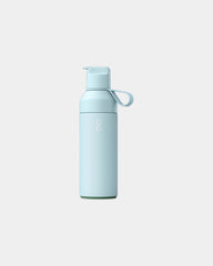 Butelka termiczna ze stali z recyklingu Ocean Bottle GO 500 ml z nadrukiem - Błękitny