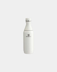 Butelka termiczna ze stali z recyklingu 350 ml Stanley All Day Slim z nadrukiem - Kremowy