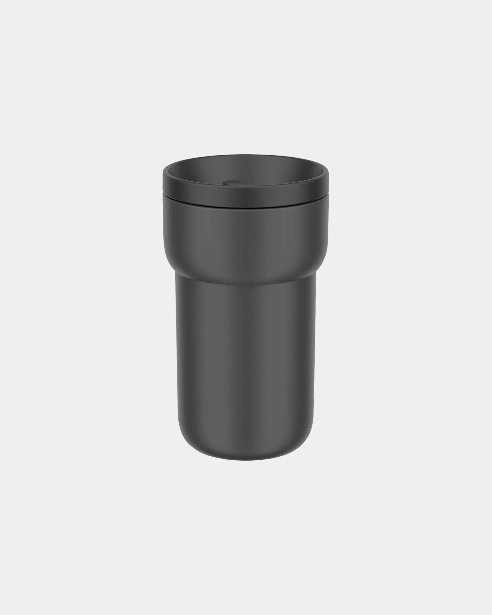 Kubek podróżny z plastiku PP Ellipse 275 ml z nadrukiem - Czarny