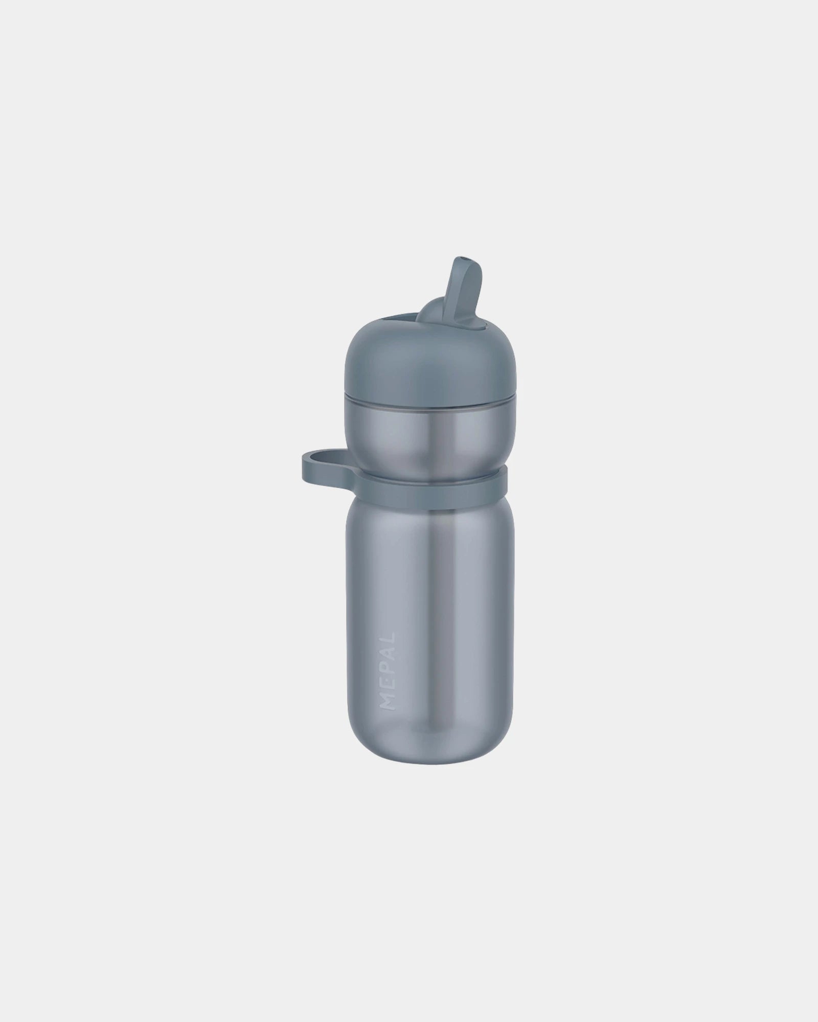 Butelka sportowa plastikowa Mepal 600 ml z nadrukiem - Niebieski