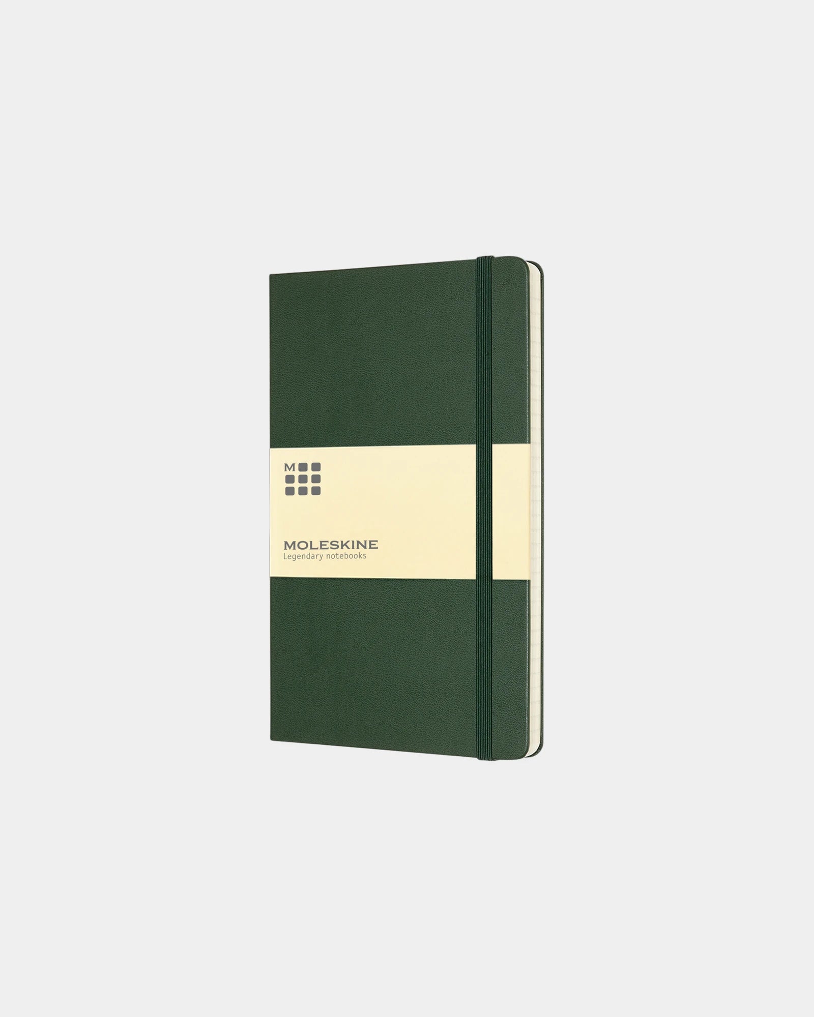 Notes Moleskine Classic L, 13 x 21 cm, z nadrukiem - Zielony Mirtowy