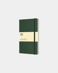 Notes Moleskine Classic L, 13 x 21 cm, z nadrukiem - Zielony Mirtowy