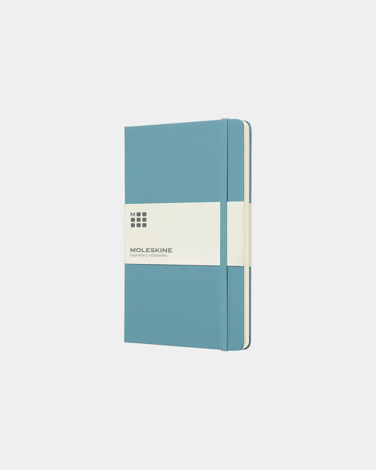 Notes Moleskine Classic L, 13 x 21 cm, z nadrukiem - Rafowy niebieski