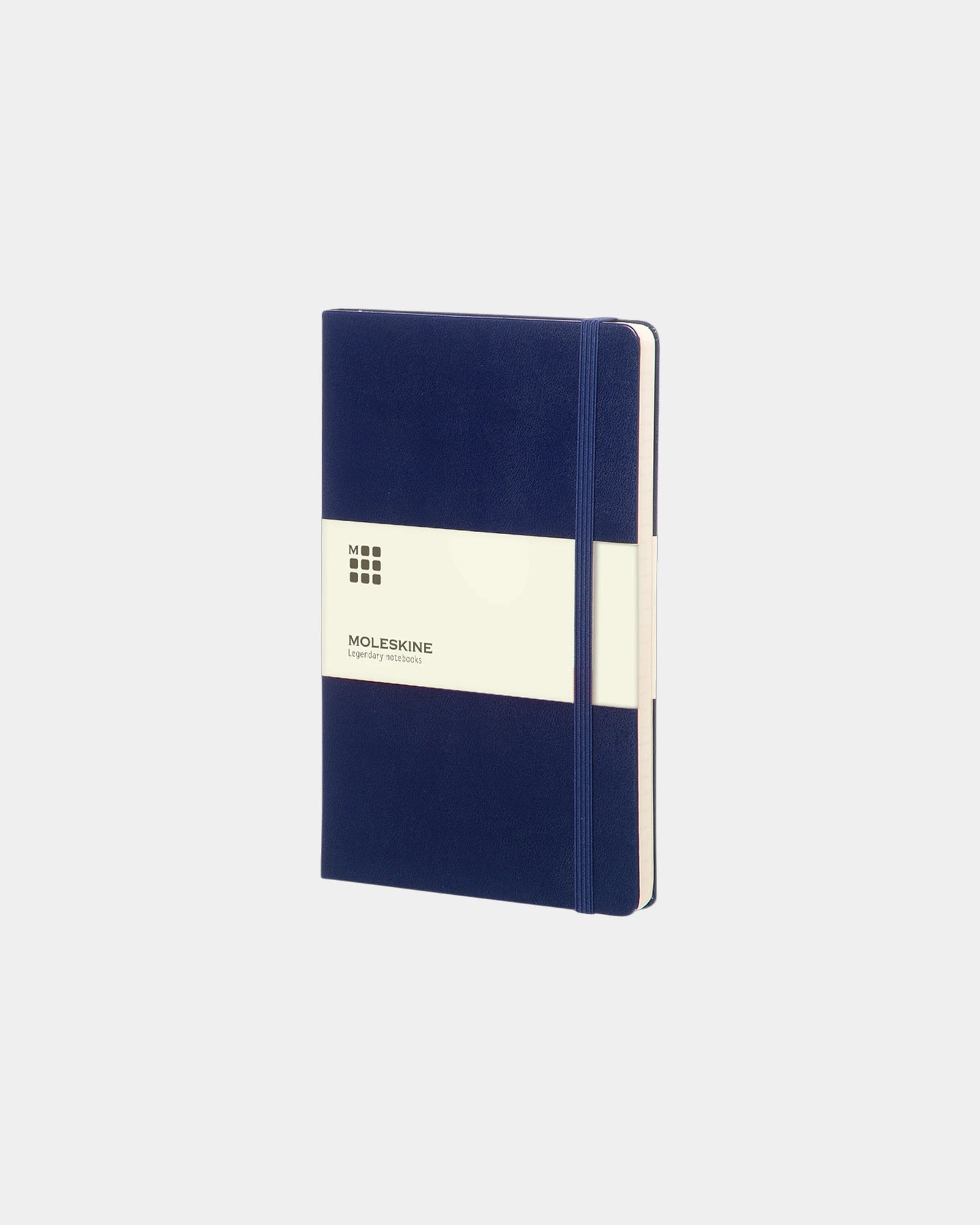 Notes Moleskine Classic L, 13 x 21 cm, z nadrukiem - Pruski niebieski