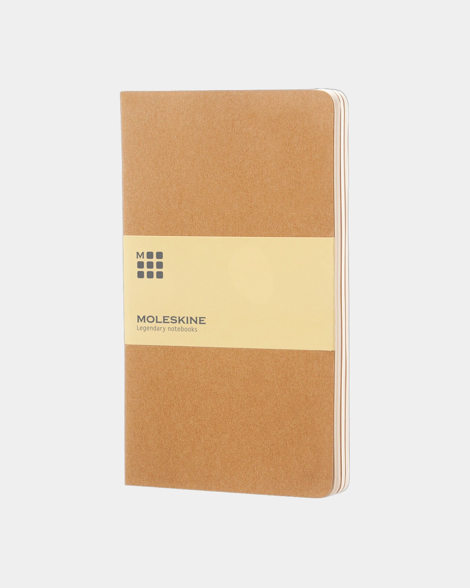 Notes Moleskine L w miękkiej oprawie z nadrukiem - Brązowy Kraft