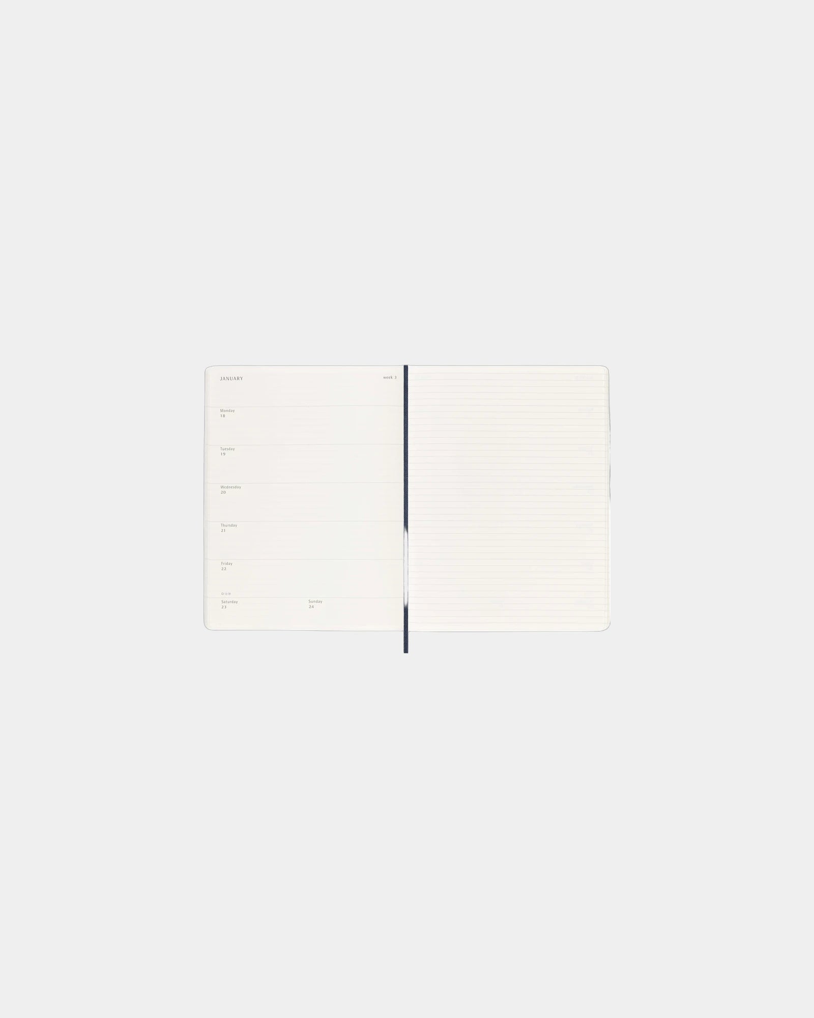 Kalendarz XL Moleskine na 12 miesięcy z nadrukiem - 3