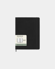 Kalendarz XL Moleskine na 12 miesięcy z nadrukiem - Czarny