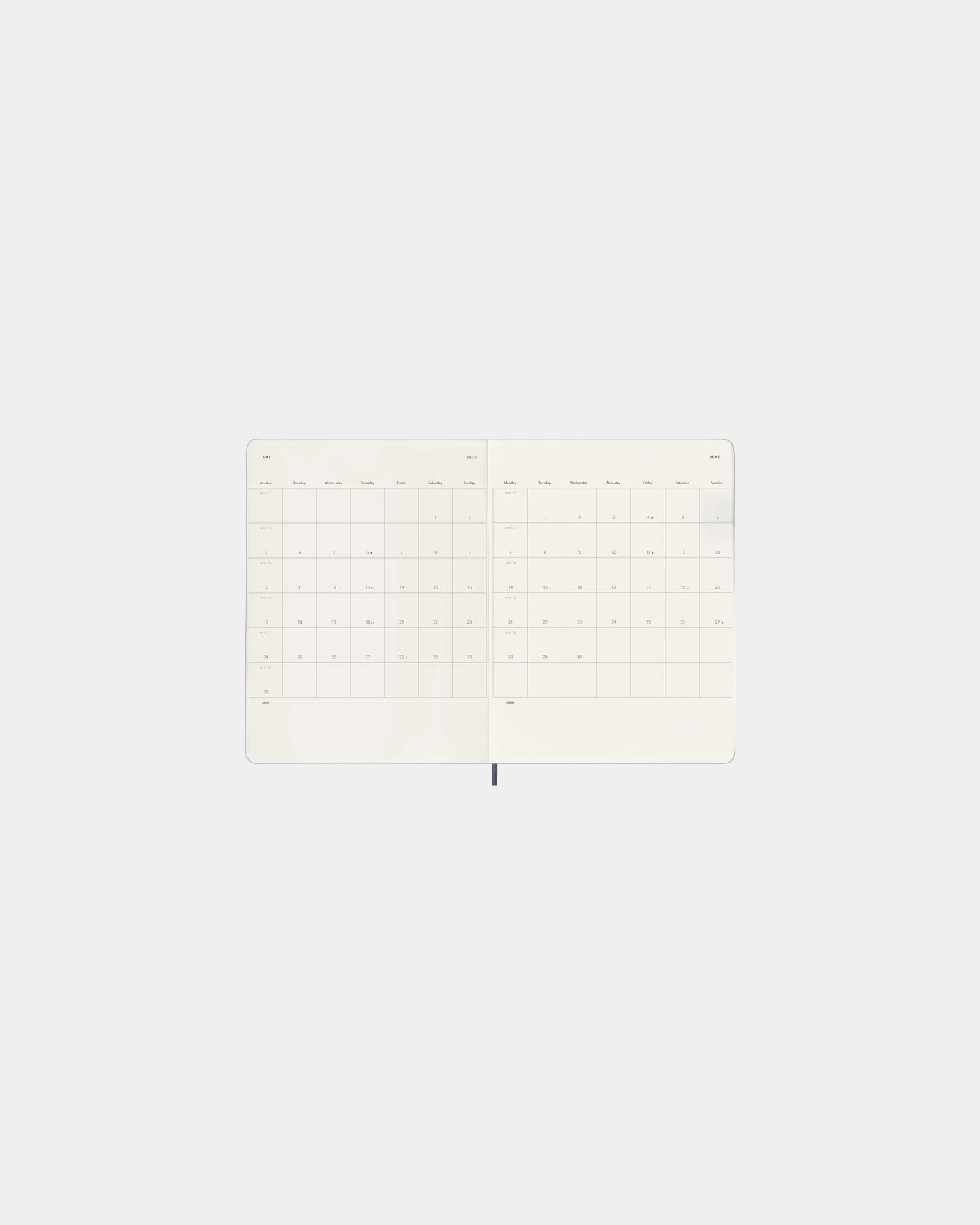 Kalendarz XL Moleskine na 12 miesięcy z nadrukiem - 4