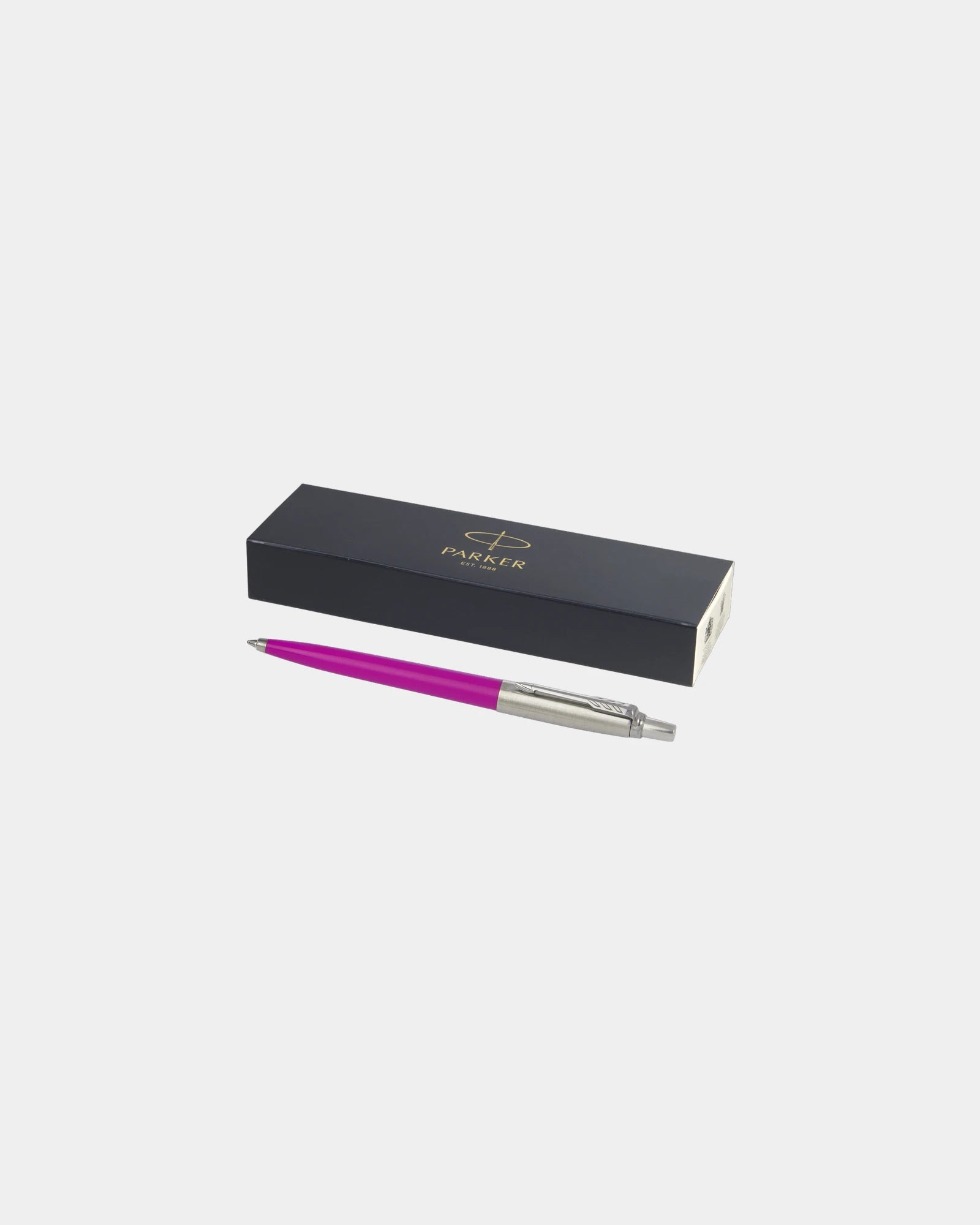Długopis Parker Jotter z plastiku z recyklingu z nadrukiem - Magenta