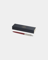 Długopis Parker Jotter z plastiku z recyklingu z nadrukiem - Ciemnoczerwony