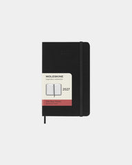 Kalendarz książkowy Moleskine 12 miesięcy z nadrukiem - Czarny