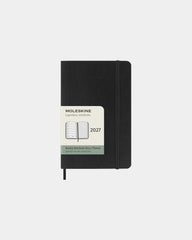 Terminarz tygodniowy Moleskine 12 miesięcy z nadrukiem - Czarny
