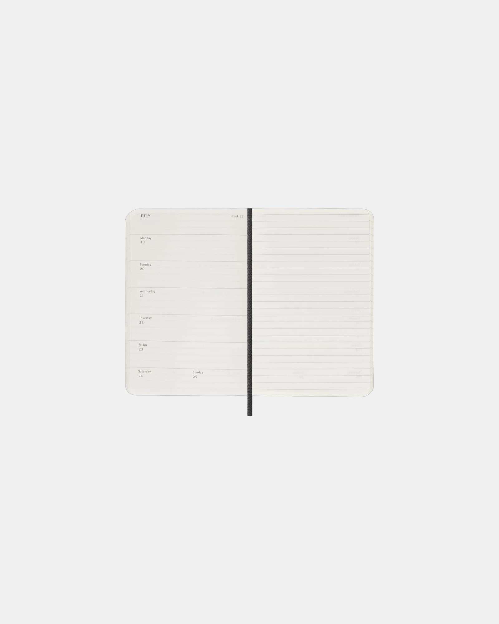 Terminarz tygodniowy Moleskine 12 miesięcy z nadrukiem - 3