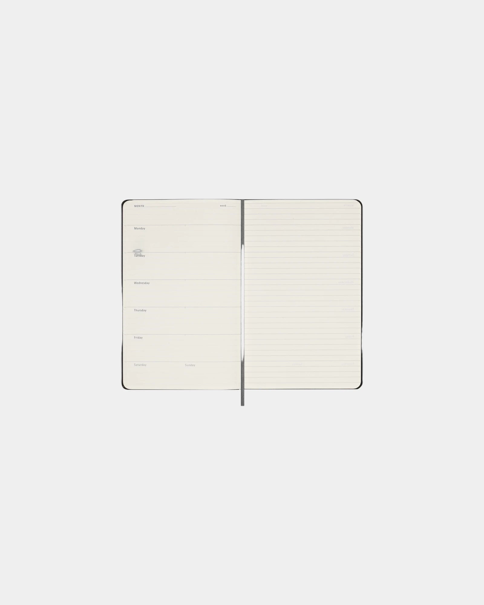 Terminarz tygodniowy Moleskine bez dat z nadrukiem - 3