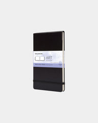 Notes szkicownik Moleskine z papierem FSC z nadrukiem - Czarny