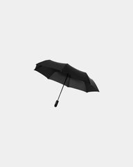 Parasol składany z poliestru Pongee 21,5" z nadrukiem - Czarny