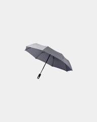 Parasol składany z poliestru Pongee 21,5" z nadrukiem - Szary