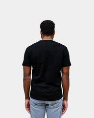 T-shirt męski z dekoltem V Made in France z nadrukiem - 7