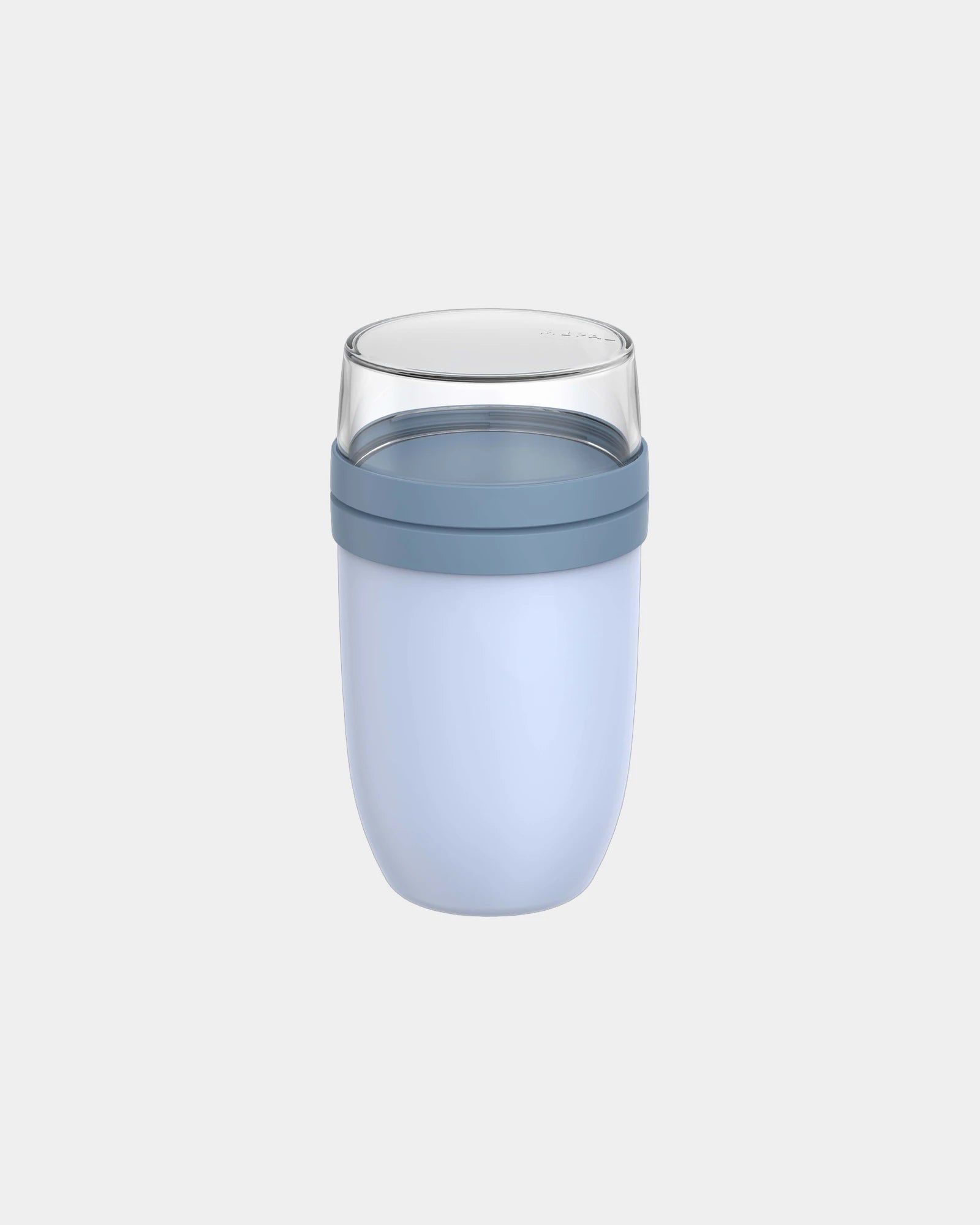 Pojemnik termiczny na lunch 750+300 ml Mepal Ellipse z nadrukiem - Niebieski