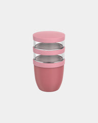 Pojemnik termiczny na lunch 500 ml Mepal Ellipse z nadrukiem - Różowy