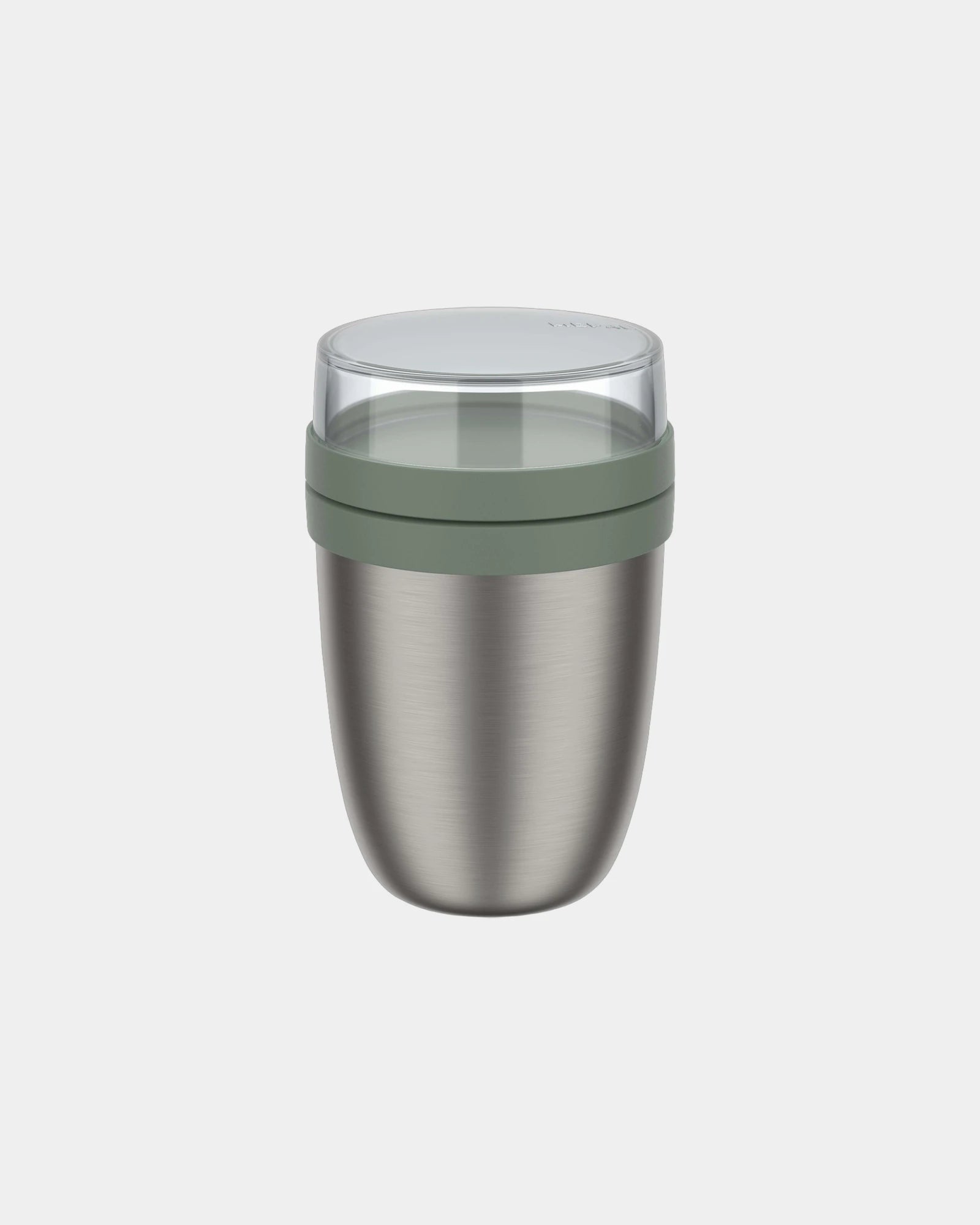 Lunch box termiczny ze stali nierdzewnej 500 ml z nadrukiem - Zielony