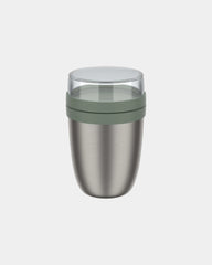 Lunch box termiczny ze stali nierdzewnej 500 ml z nadrukiem - Zielony