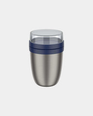 Lunch box termiczny ze stali nierdzewnej 500 ml z nadrukiem - Żywy niebieski