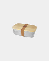 Pojemnik na lunch ze stali nierdzewnej 700 ml z nadrukiem - Naturalny