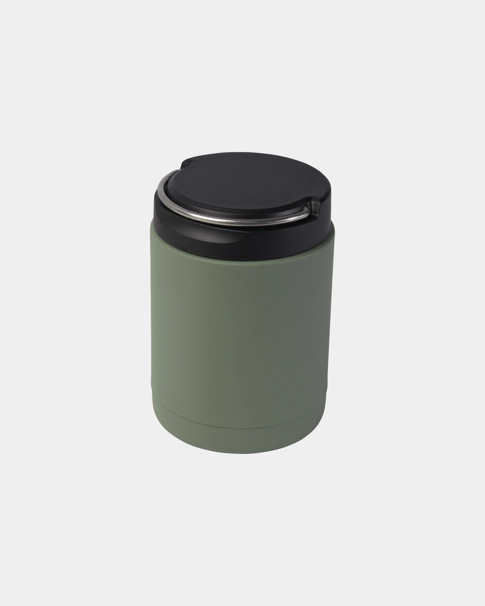 Pojemnik na lunch ze stali nierdzewnej z recyklingu 500 ml z nadrukiem - Wrzosowa zieleń