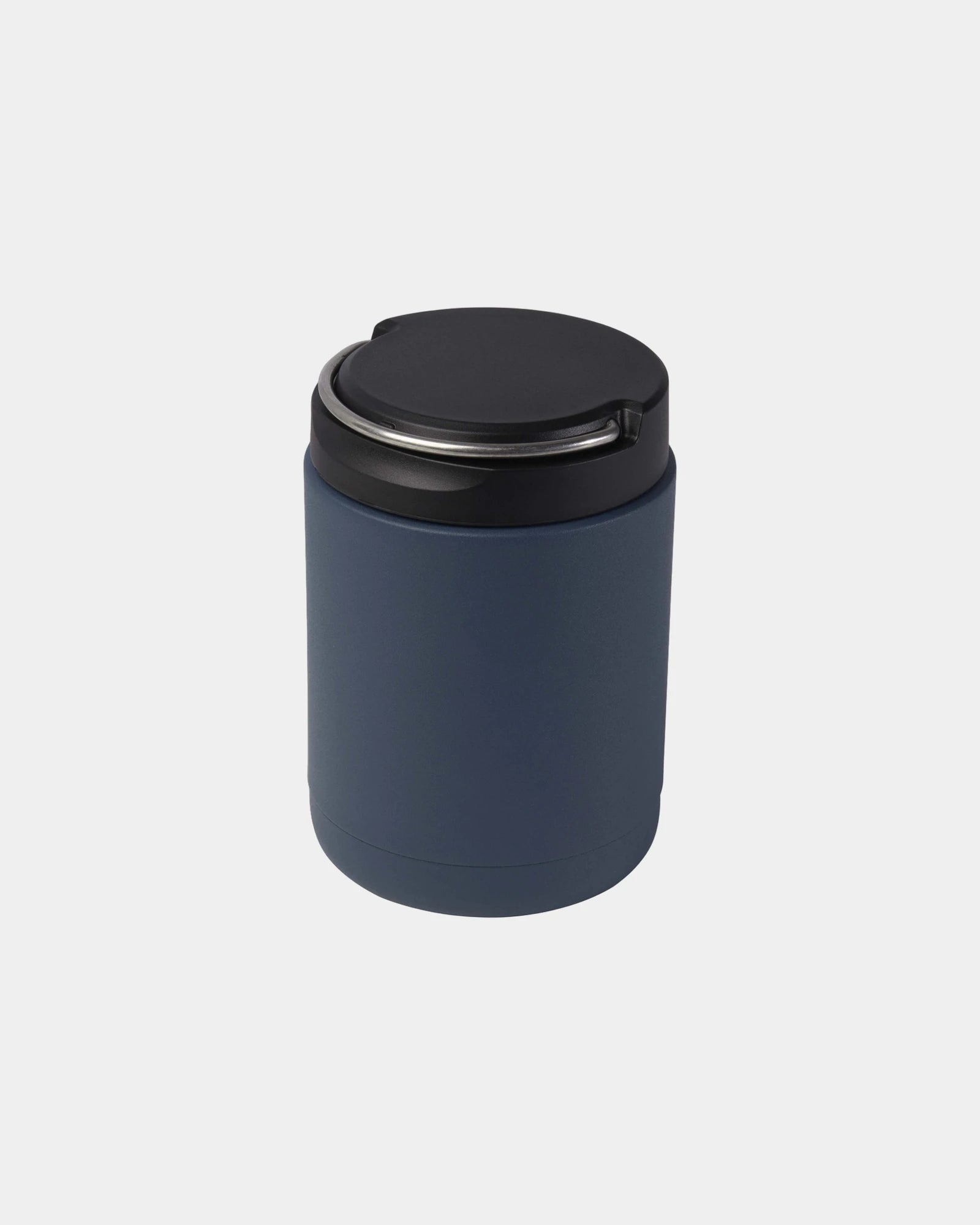 Pojemnik na lunch ze stali nierdzewnej z recyklingu 500 ml z nadrukiem - Lodowy niebieski