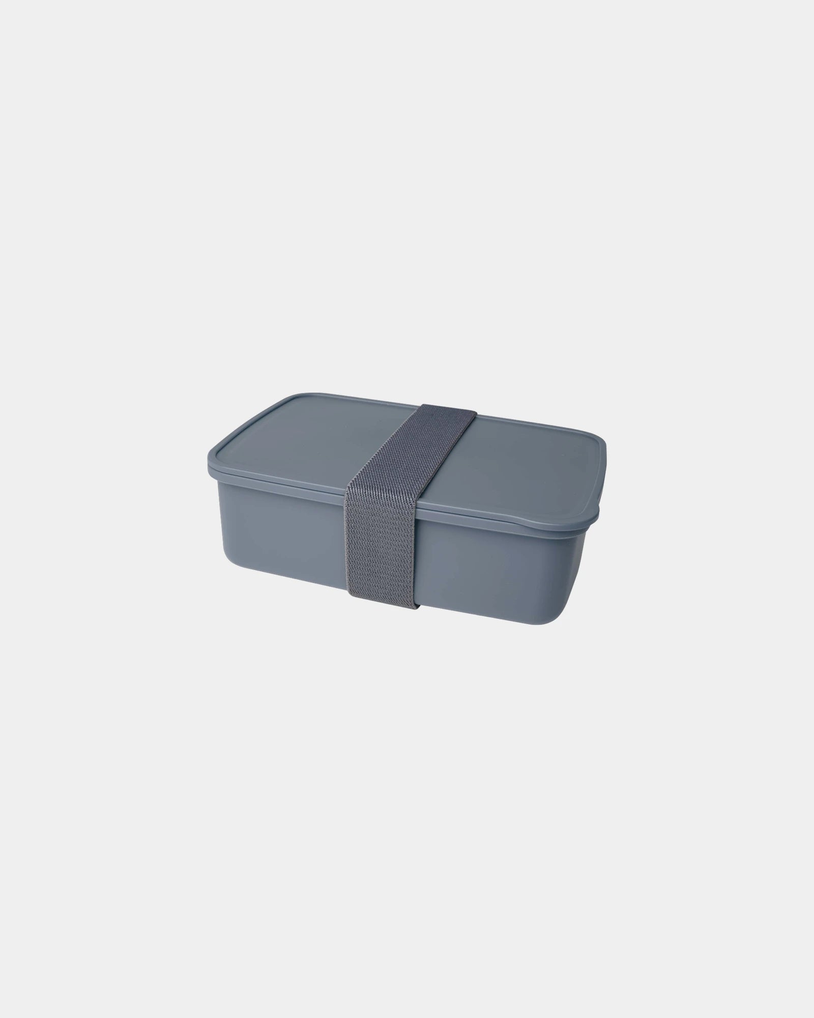Lunch box z plastiku PP 800 ml Dovi z nadrukiem - Szary