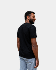 T-shirt męski z dekoltem V Made in France z nadrukiem - 6