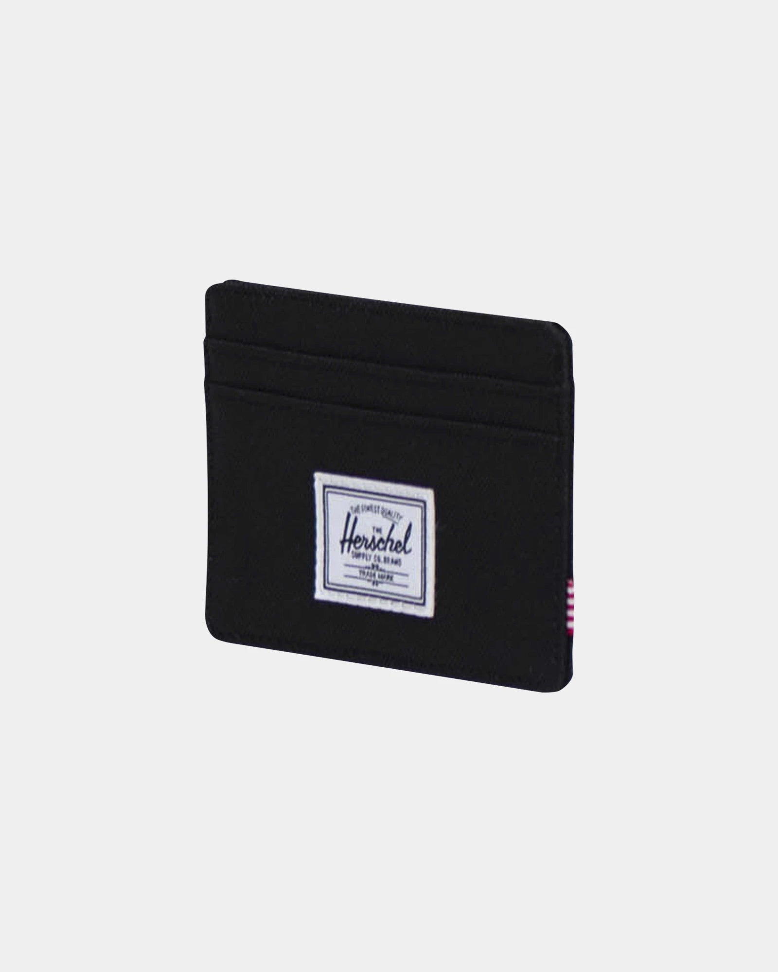 Etui na karty RFID z recyklingu Herschel Charlie z nadrukiem - Czarny