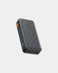 Powerbank 27000 mAh z plastiku z recyklingu z nadrukiem - Czarny Midnight