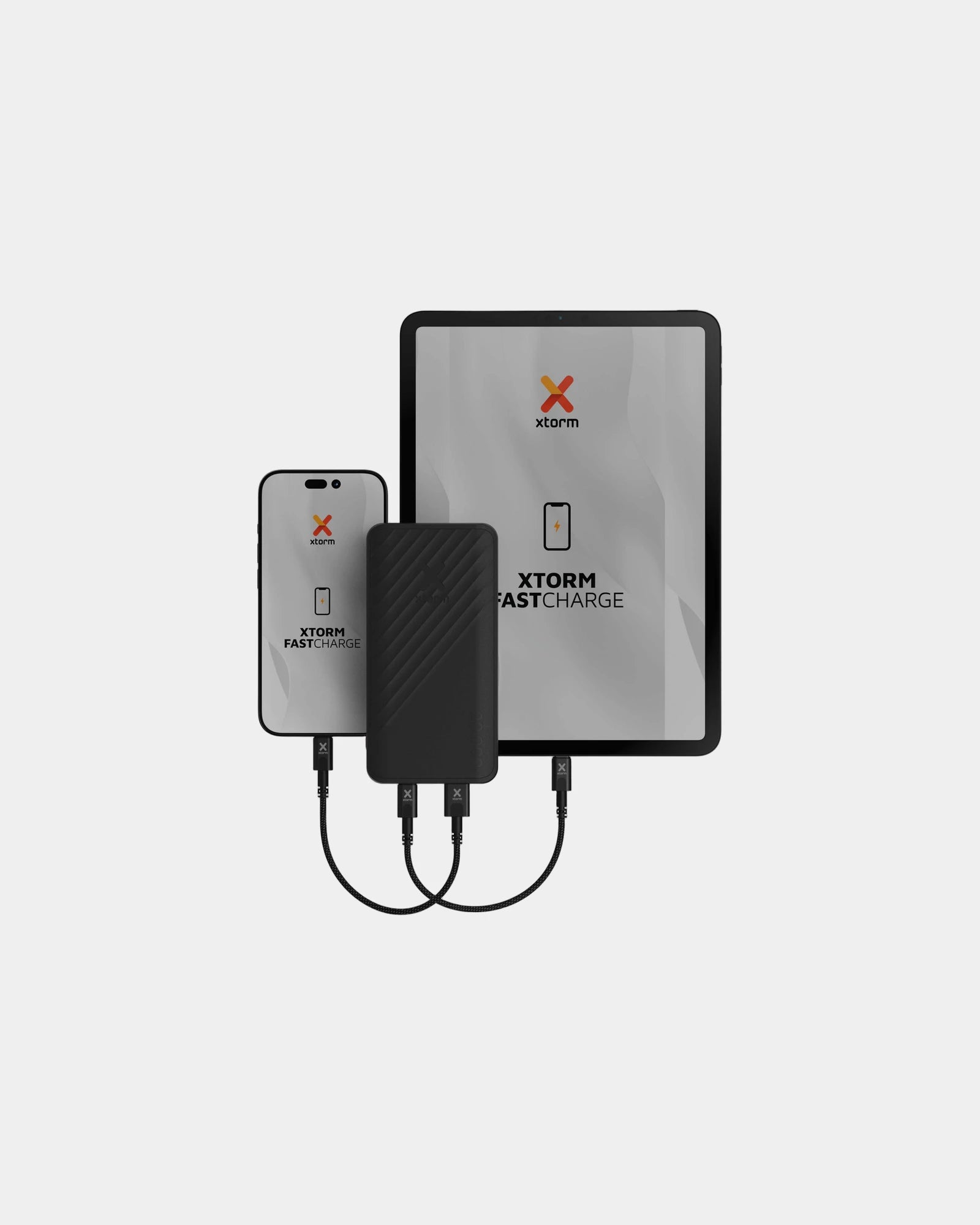 Powerbank z plastiku z recyklingu XG220 Go2 z nadrukiem - 9