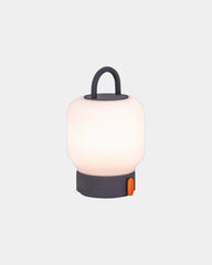 Lampa przenośna ze stali Kooduu Loome z nadrukiem - Antracytowy